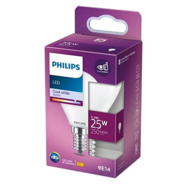 Philips LED-Kerzenlampe LED Classic 2.3W E14 LED 4000K 8×5 cm