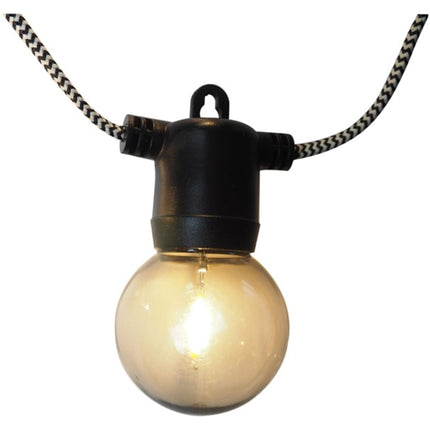 Avide Outdoor-Lichterkette, AOS10LE40BRL-WW, 5m WW erweiterbar