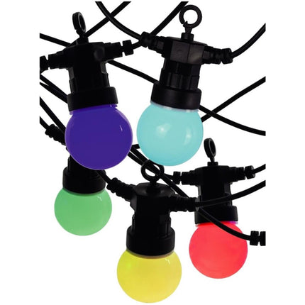 Avide Outdoor-Lichterkette, AOS10LE40LR, 5m RGB - erweiterbar