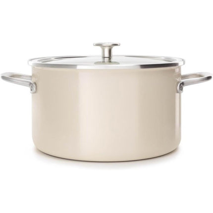 KitchenAid Kochtopf Almond Cream 20cm profi