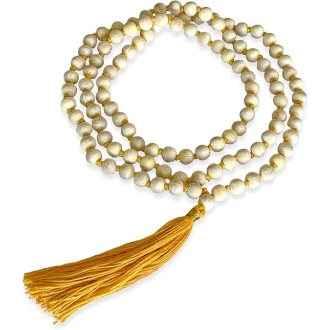 Yogibato Tulsi Mala Kette - Buddhistische Meditations-Kette