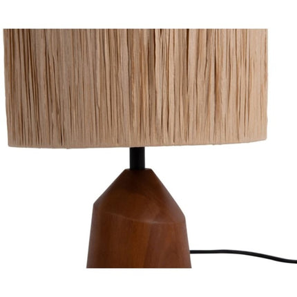 Leitmotiv Sheer Trapeze Tischlampe - natural