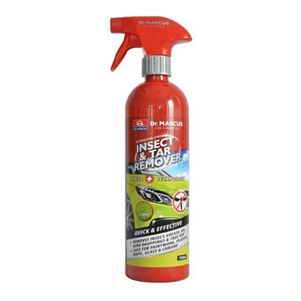 Die Sprühflasche mit 750 ml Inhalt von Dr. Marcus enthält den Titanium Line Insekten- und Teerentferner. Ein Muss für die perfekte Autopflege
