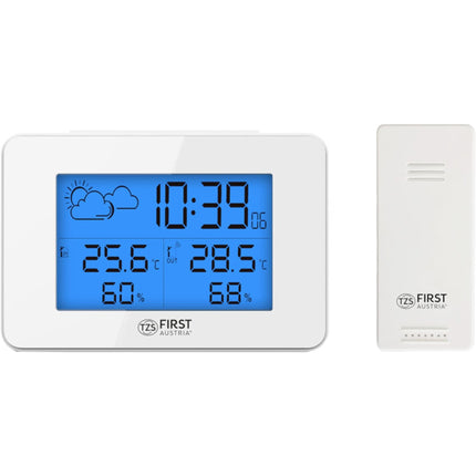 TZS First Austria Wetterstation FA-2461-6 in 2 Farben