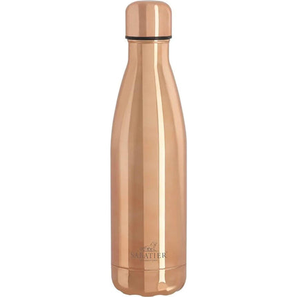 SABATIER International Thermo-Trinkflasche, gold, 500 ml, doppelwandiger Edelstahl