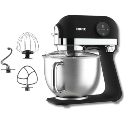 Eratec Küchenmaschine KF-967 Teigknetmaschine Schwarz 3 in 1