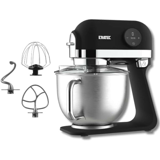 Eratec Küchenmaschine KF-967 Teigknetmaschine Schwarz 3 in 1