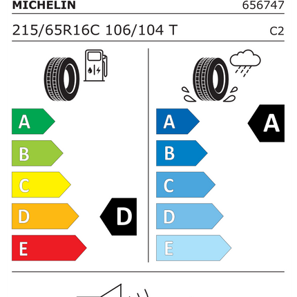 Michelin AGILIS CROSSCLIMATE - 215/65R16C 106/104T - All-Season 656747