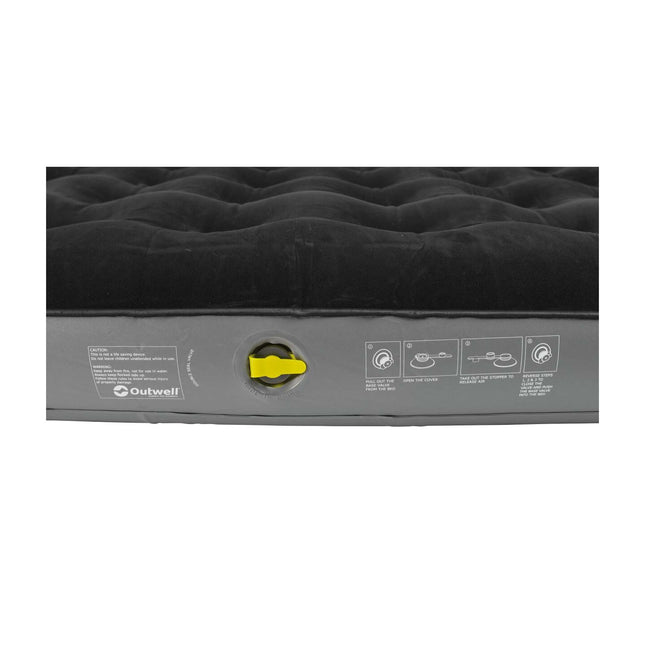 Outwell Luftbett Flock Classic Double, Black