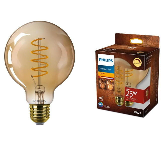 Philips  LED  Vintage Kolbenform  5,5 watt   /  25watt 250 lumen E27