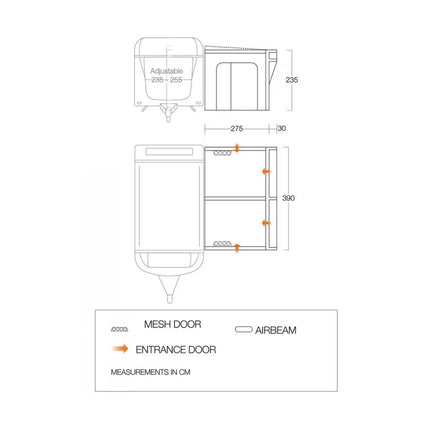 Vango Riviera Air 390 Elements ProShield