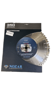 Nozar Trennscheibe Diamantscheibe TITAN XXL 350x20/25,4 mm Granit Marmor  Naturstein